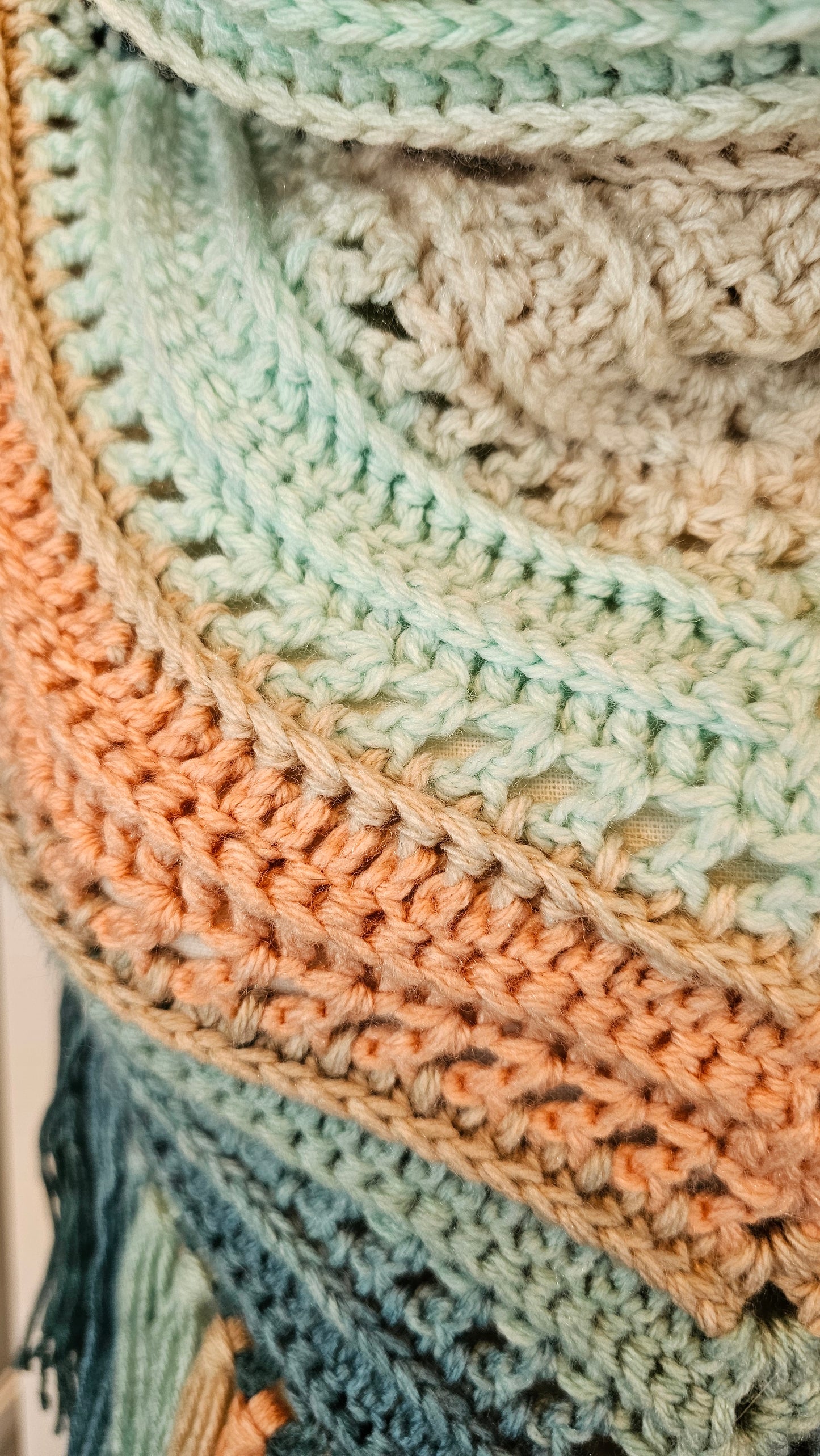 Wild Oleander Hooded Scarf (Desert Dreams)