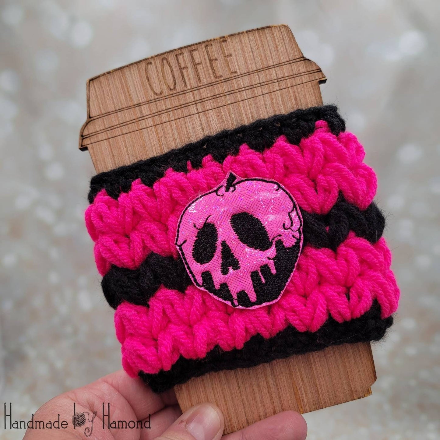 Halloween Coffee Cozies, Hot Coffee Sleeve, Iced Drink Sleeve