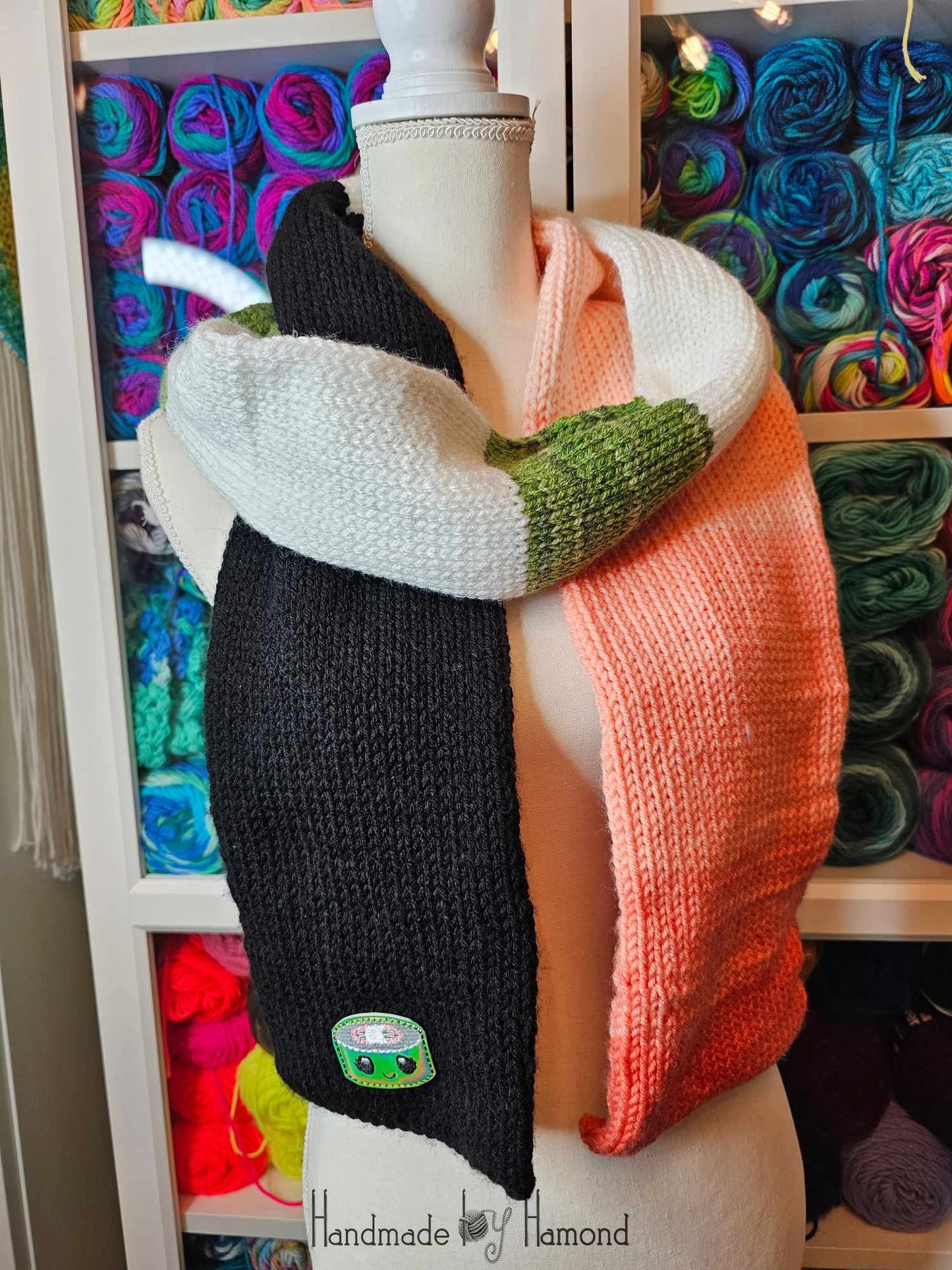 Sushi Roll Scarf