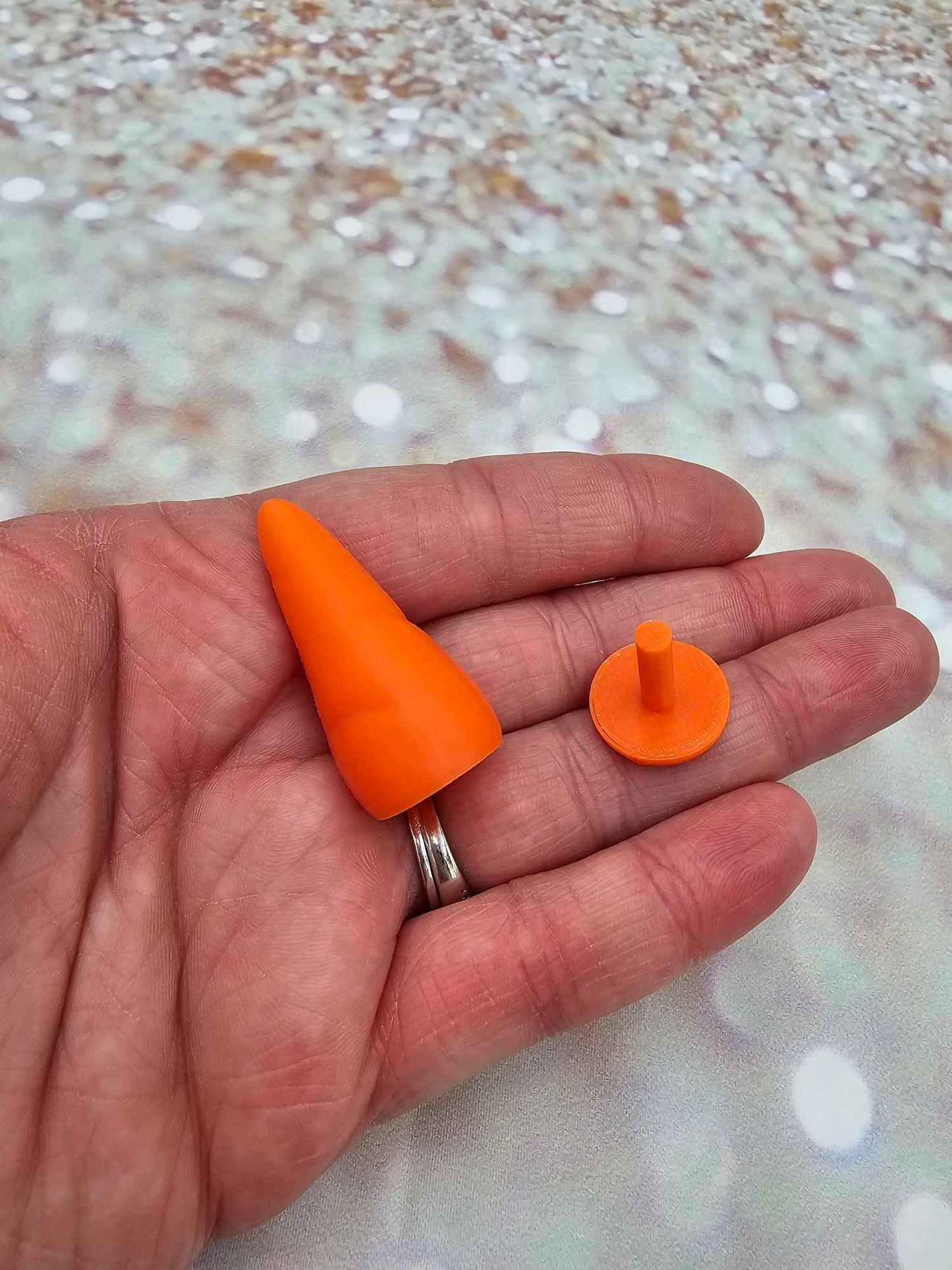 3D Printed Carrot Nose