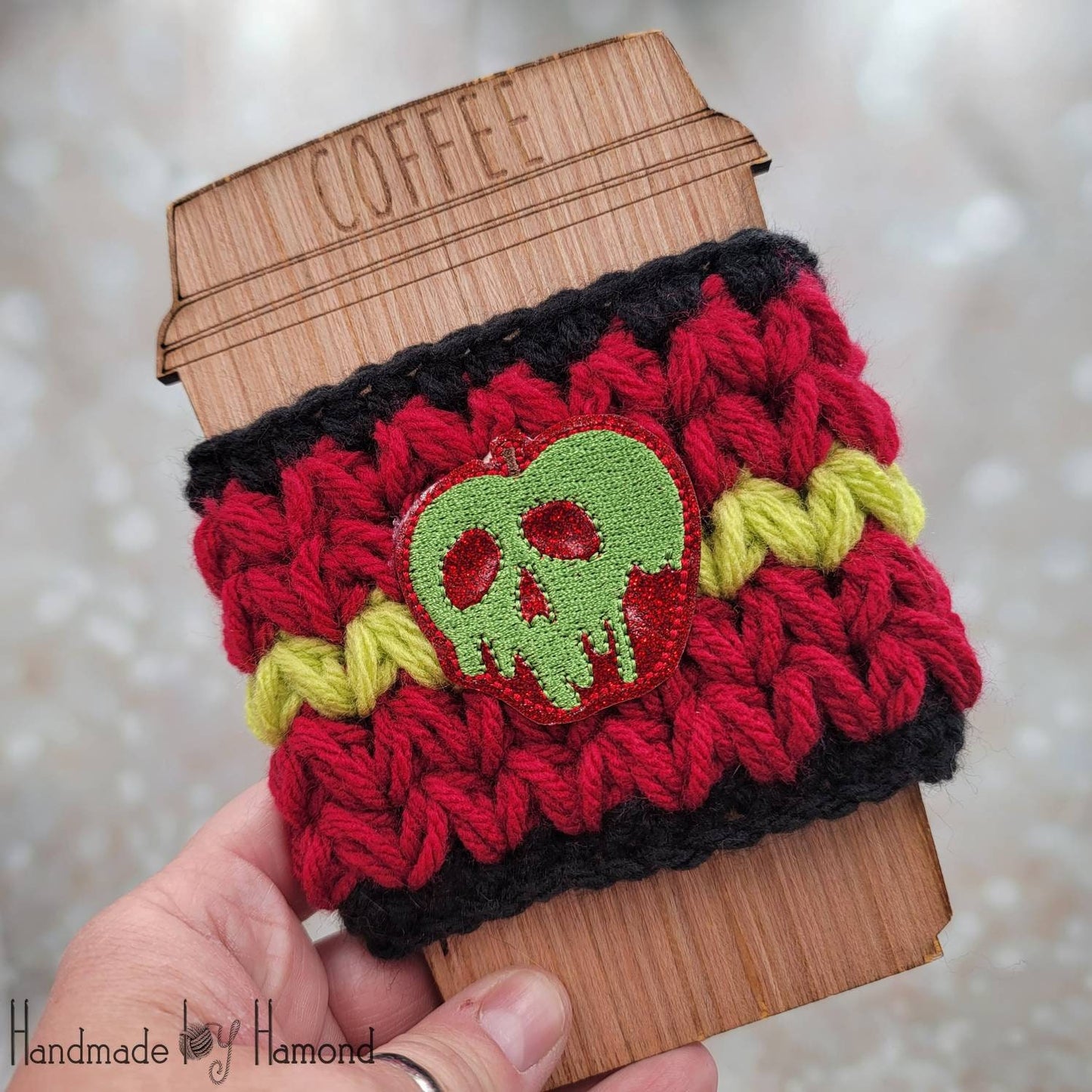 Halloween Coffee Cozies, Hot Coffee Sleeve, Iced Drink Sleeve