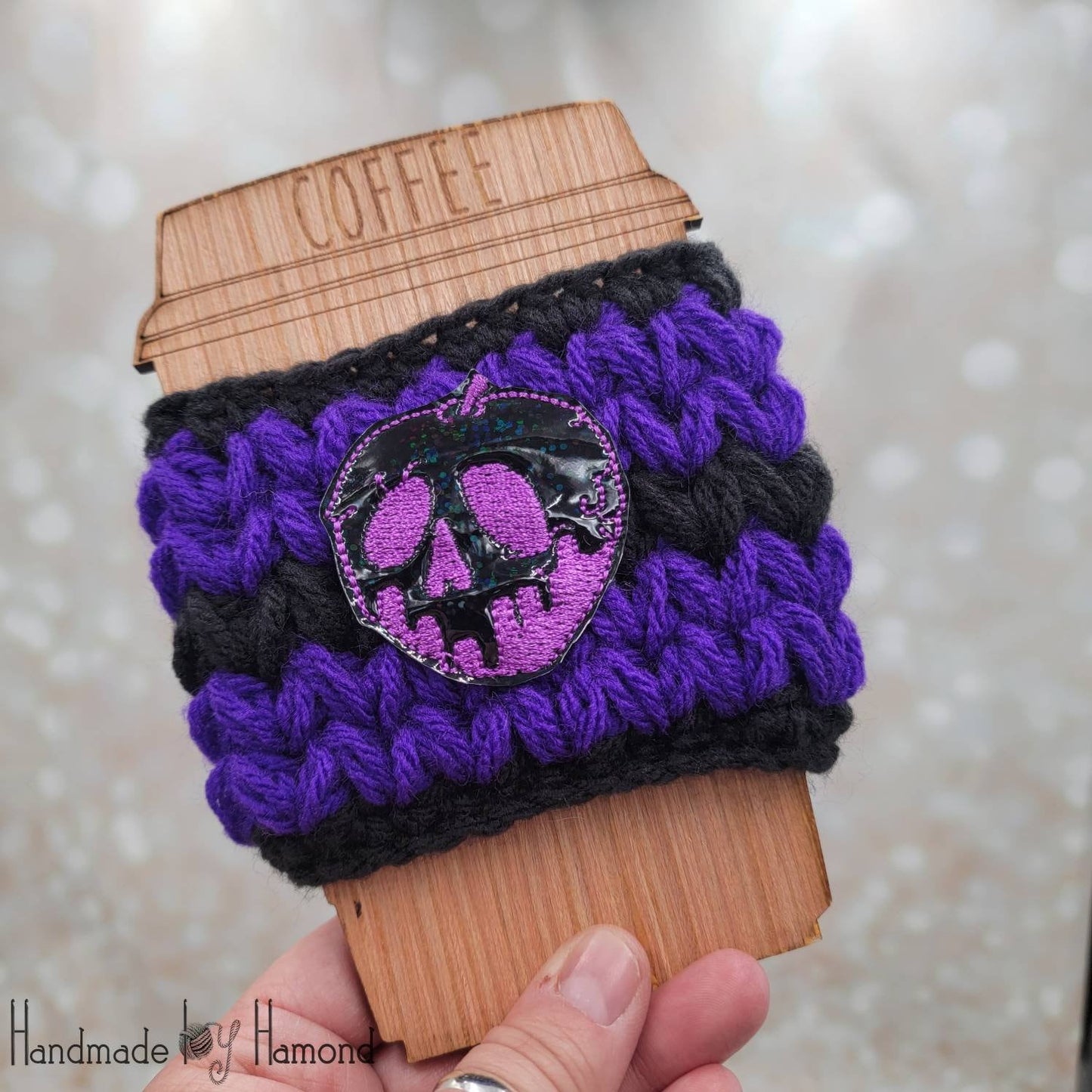 Halloween Coffee Cozies, Hot Coffee Sleeve, Iced Drink Sleeve