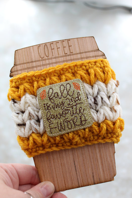 Coffee Cozies for Fall