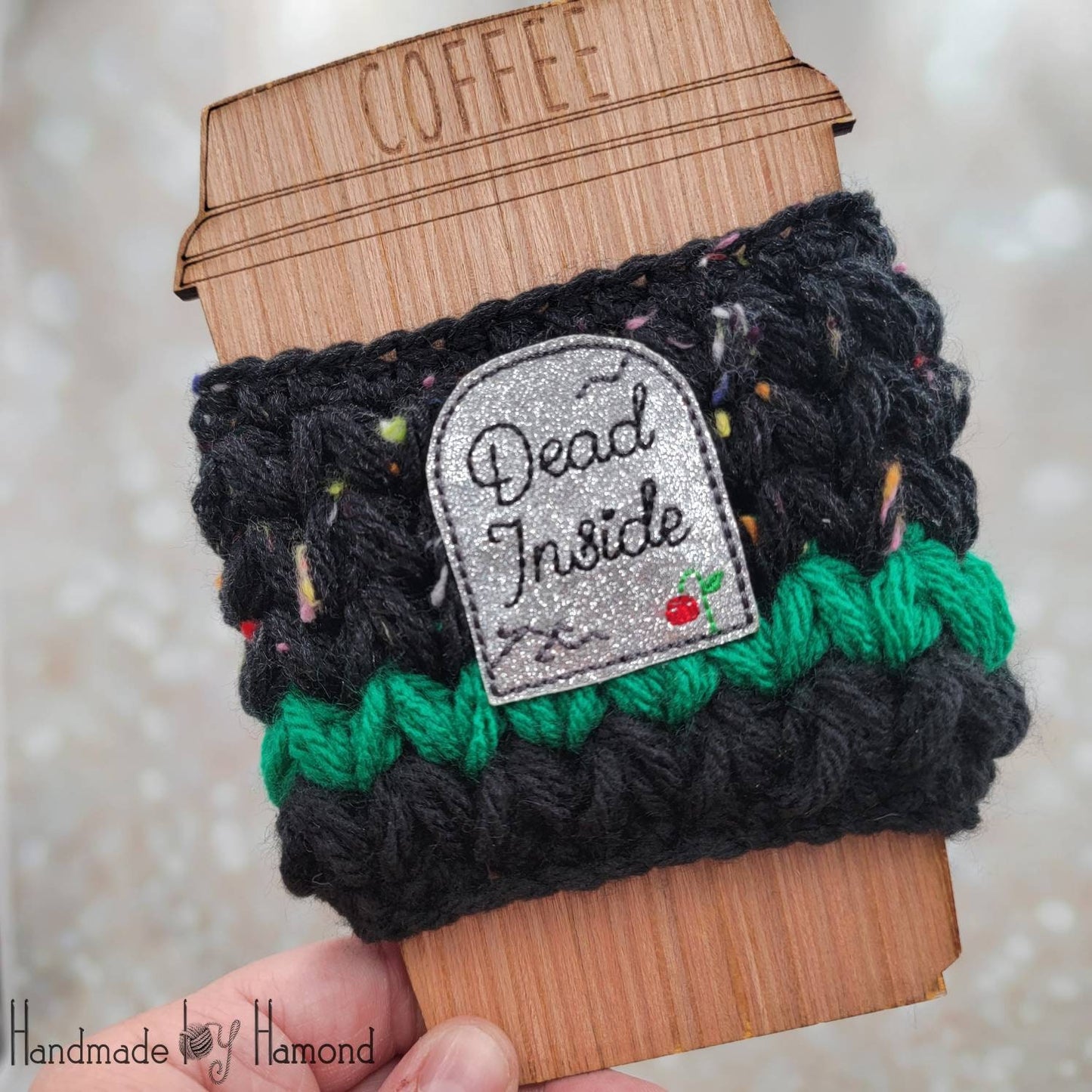 Halloween Coffee Cozies, Hot Coffee Sleeve, Iced Drink Sleeve