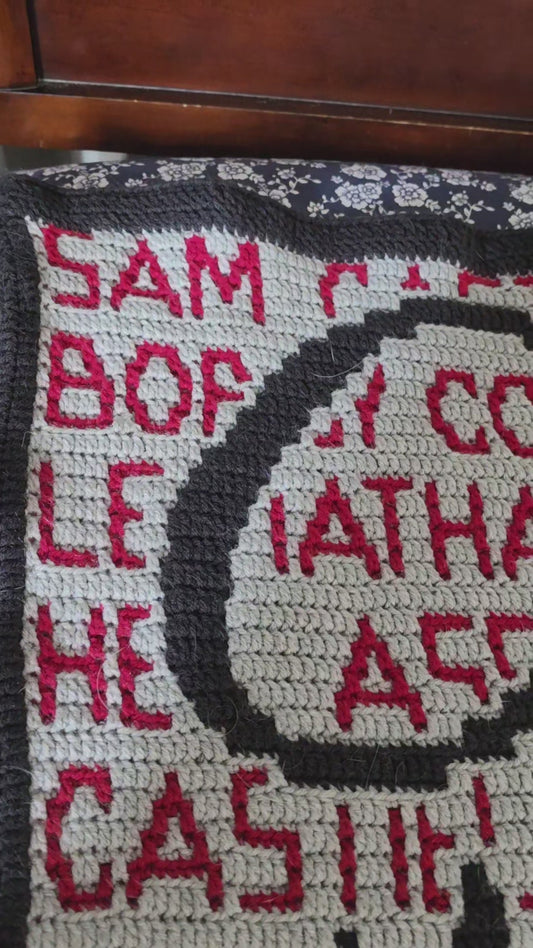 Carry on my Wayward Son Mosaic Blanket, Supernatural Blanket