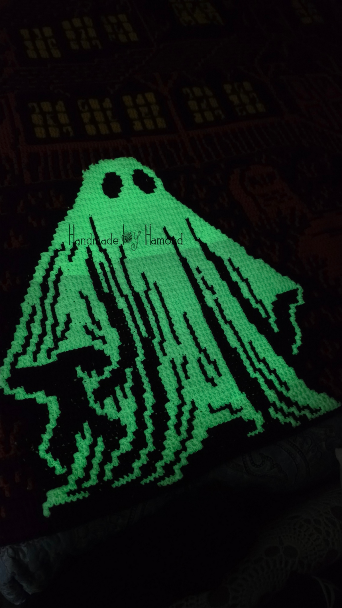 Phantom Manor Mosaic Crochet Blanket