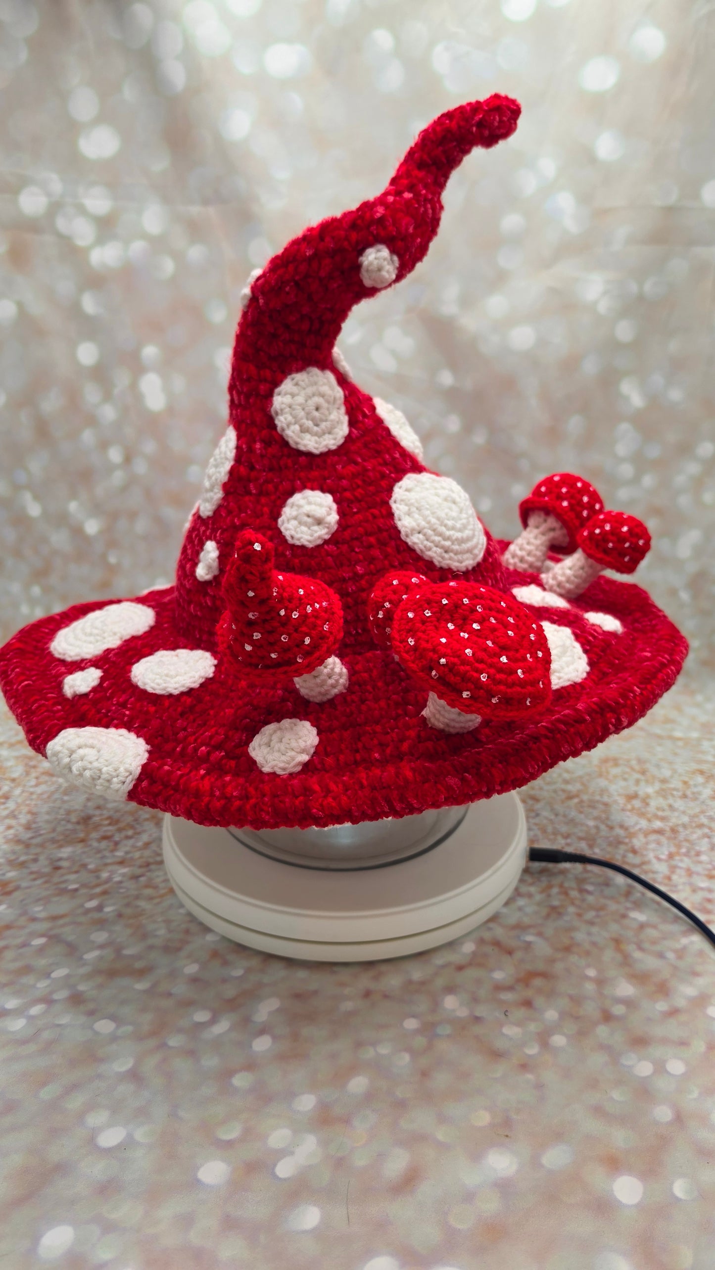 Red and White Twisted Toadstool