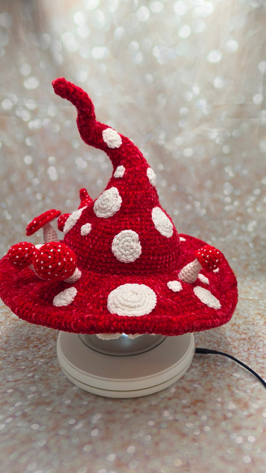 Red and White Twisted Toadstool