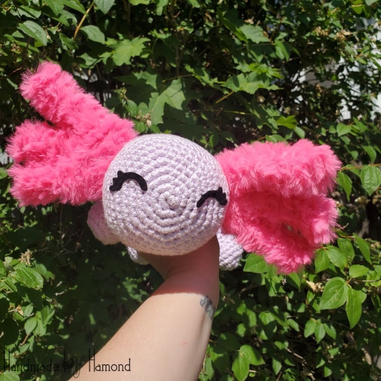 Chubby Bubby Axolotl **PATTERN ONLY**