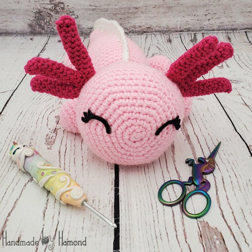 Chubby Bubby Axolotl **PATTERN ONLY**