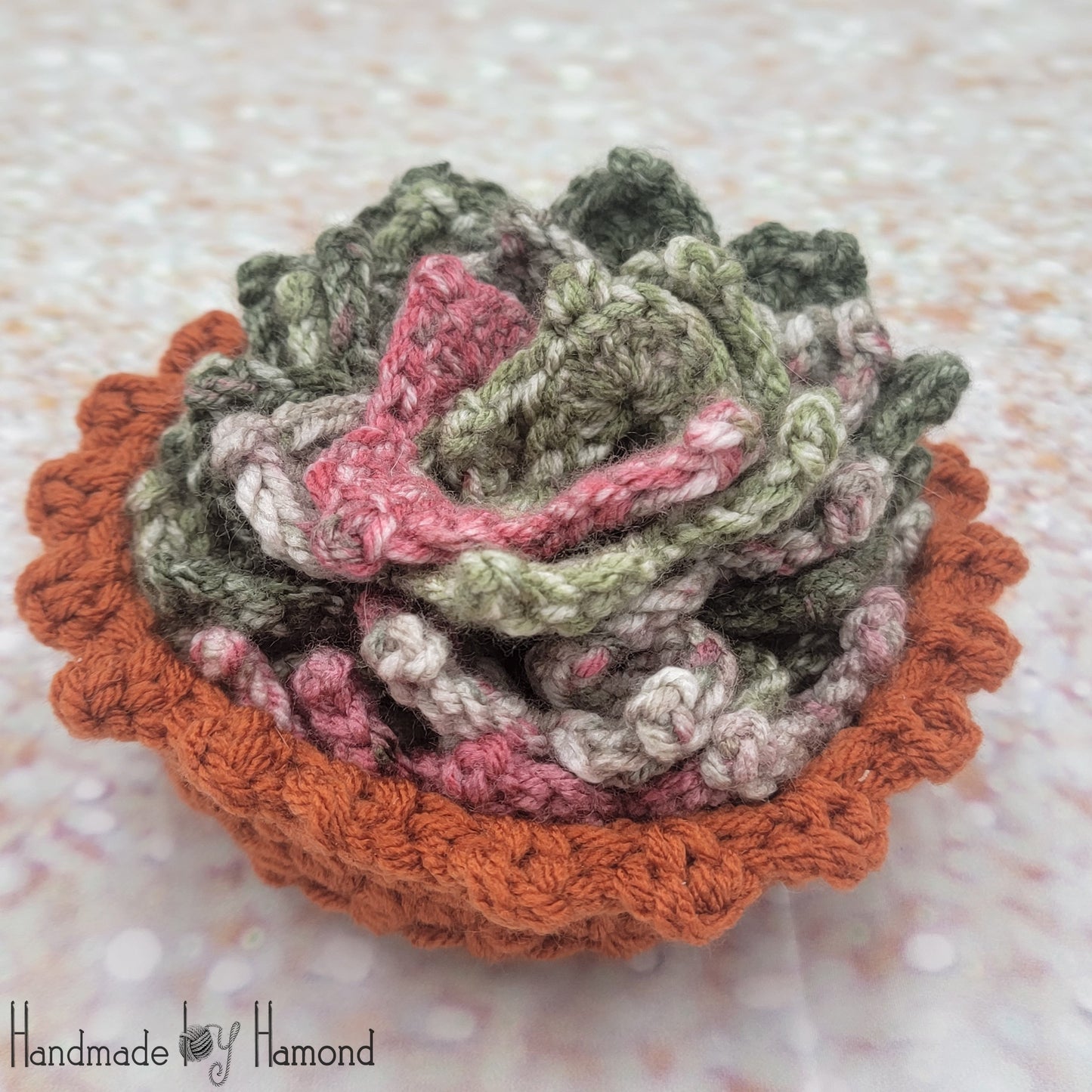 Crochet Succulent Coasters