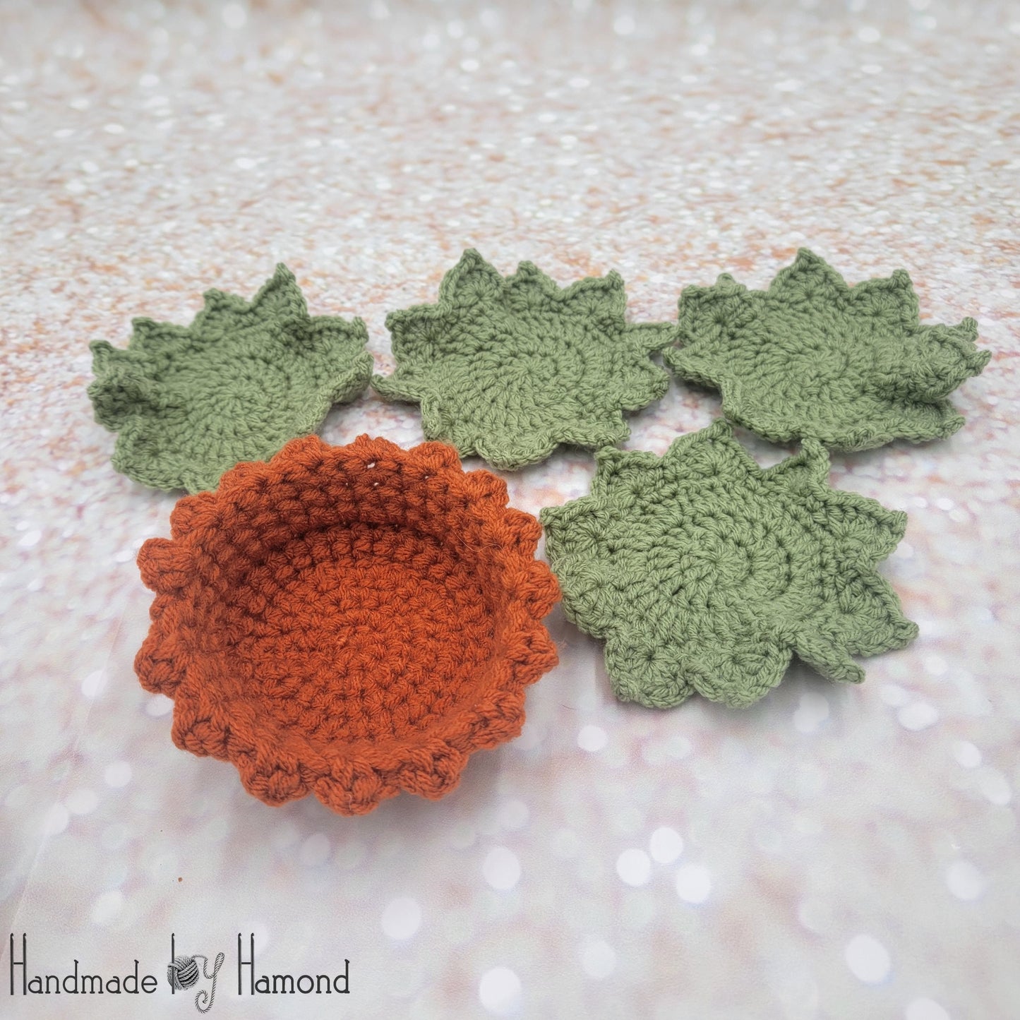 Crochet Succulent Coasters